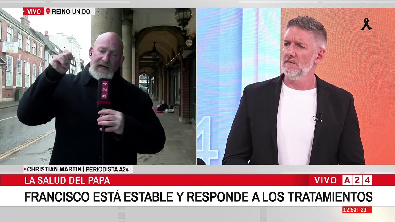 🔴 OPTIMISMO POR LA RECUPERACIÓN DEL PAPA FRANCISCO