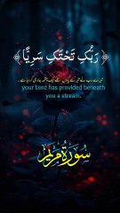 Surah Maryam Recitation ❤️😍😍🥰❤️❤️❤️❤️❤️🤲🤲🤲🤲😍😍🥰🥰🥀🥀| Heart-Touching & Peaceful Quran Recitation