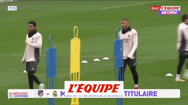 Mbappé sera bien titulaire contre l'Atlético de Madrid en Ligue des champions - Foot - C1