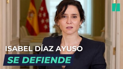 Ayuso defiende su gestión de las residencias en la pandemia: "Fuimos los primeros en proteger a los mayores"