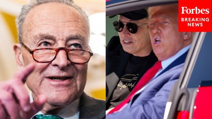 Schumer Slams Trump For Tesla 'Advertisement', Says MAGA Buyers Can Thank Dems For $7,500 EV Credit