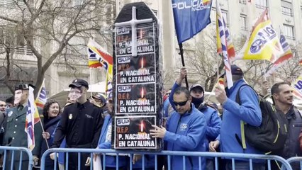 Policías y guardias civiles denuncian ante el Congreso "la aventura de desguazar" España