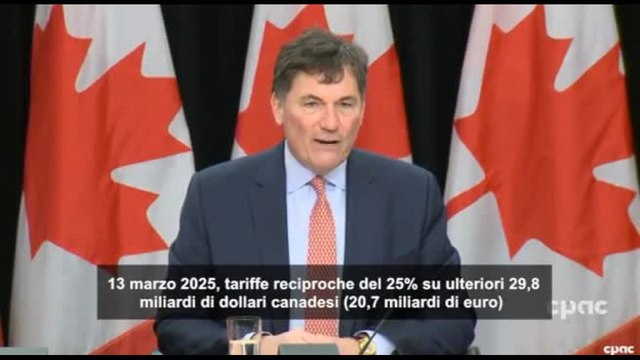 Dazi Usa, il Canada annuncia ritorsioni per 20,7 miliardi di dollari