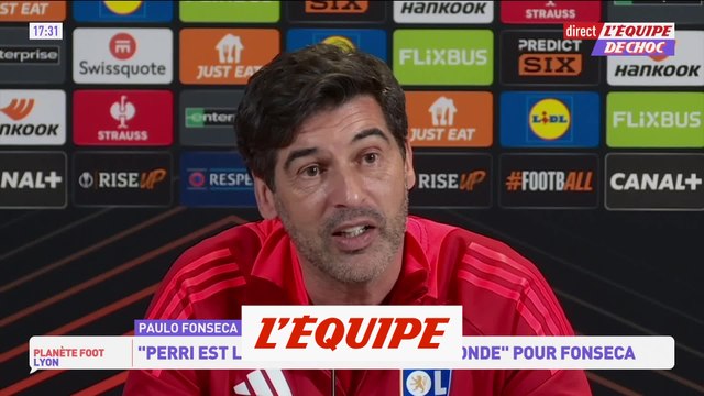 Fonseca : «Perri est actuellement le meilleur gardien du monde» - Foot - Ligue Europa - OL