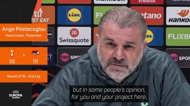 Postecoglou bites back after Spurs sack suggestion