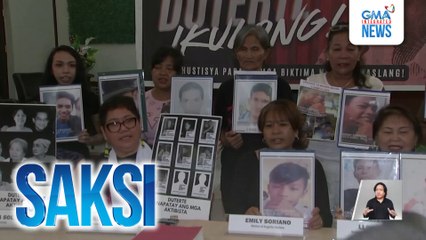 Mga naulila ng mga biktima ng umano'y EJK, umaasang mapanagot si FPRRD at maabot nila ang katarungan | Saksi