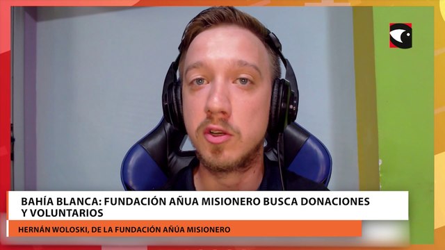 Bahía Blanca Fundación Añua Misionero busca donaciones y voluntarios