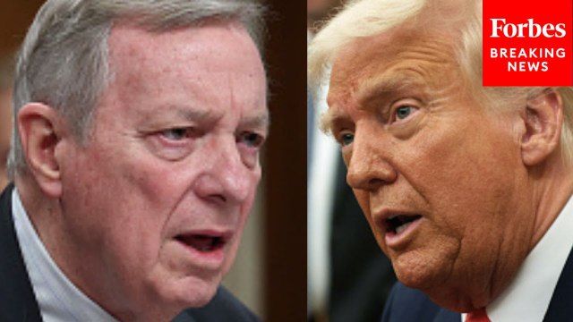 Dick Durbin Hammers Trump For 'Zig-Zagging Approach' To Tariffs And Stock Market Losses