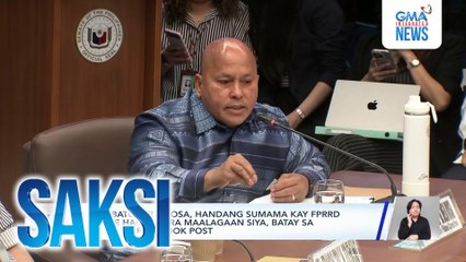 Sen. Bato Dela Rosa, handang sumama kay FPRRD sa the Hague para maalagaan siya, batay sa kanyang Facebook post | Saksi