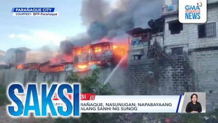 60 pamilya sa Parañaque, nasunugan; napabayaang sinaing, hinihinalang sanhi ng sunog | Saksi