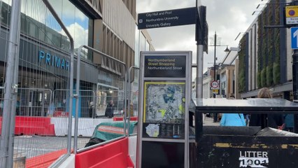 What’s happening on Northumberland Street?