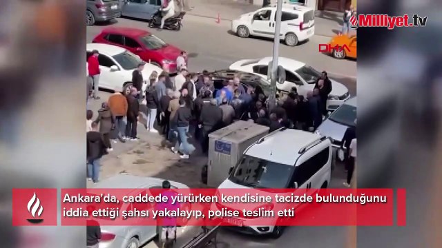 64 yaşındaki tacizcisini yakalayıp polise teslim etti