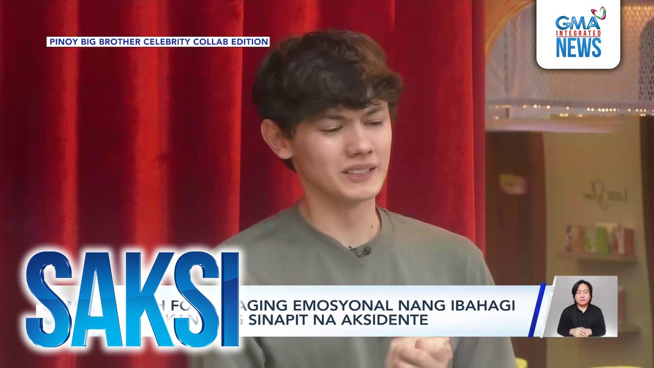 Josh Ford, naging emosyonal nang ibahagi ang kanyang sinapit na aksidente | Saksi