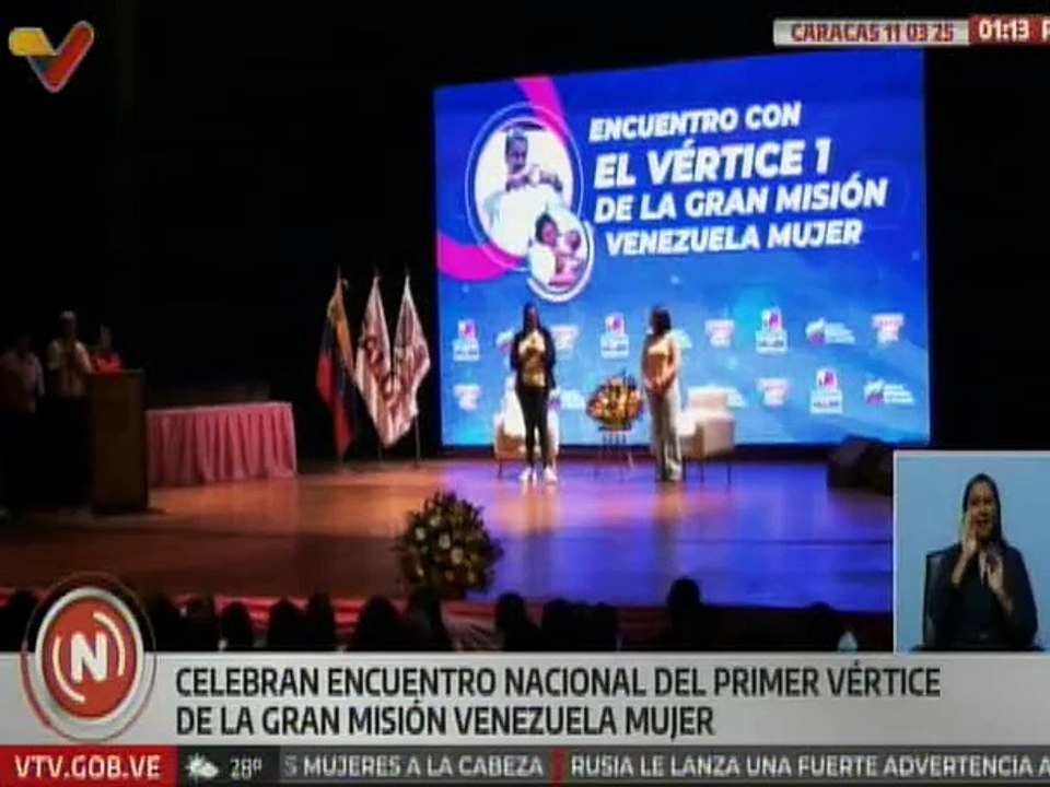 Caracas | Reconocen a féminas que integran equipos de la Gran Misión Venezuela Mujer