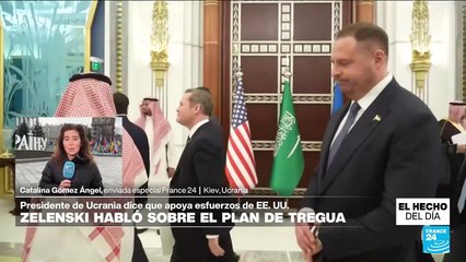 Informe desde Kiev: Zelenski asegura que plan de tregua podría usarse para lograr la paz
