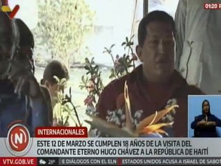 Este 12 de marzo se cumplen 18 años de la visita del Cmdte. Chávez a la República de Haití