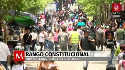 Senado eleva a rango constitucional el programa Jóvenes Construyendo el Futuro