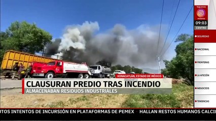Clausuran predio en Xonacatlán por almacenar residuos industriales sin permisos