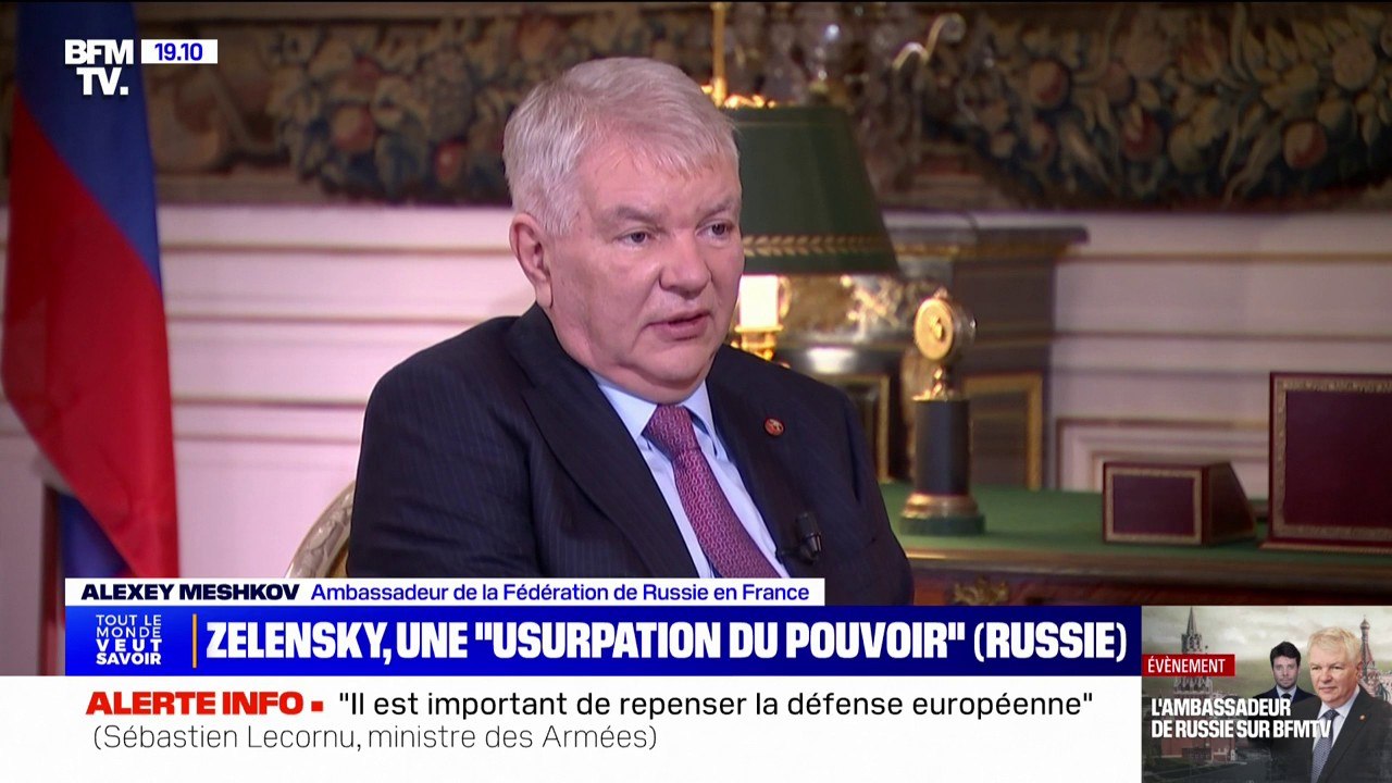 Troupes françaises pour assurer le cessez-le-feu: "La Russie n'acceptera jamais de voir les troupes de ces pays déployés en Ukraine, déclare Alexey Meshkov