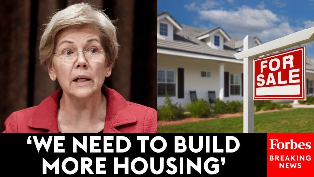 Elizabeth Warren Advocates For Her Bill To Address The Nation's Housing Shortage
