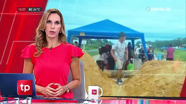 Bloqueo en Yapacaní: Amenazan con toma de pozos petróleos y exigen reunión con el ministro de Hidrocarburos