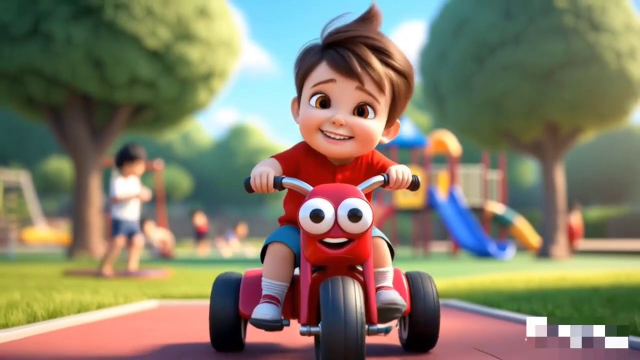 🚜 Fun Kids Song & Learning Video 🎵 _ Toddler Car & Bus Adventure