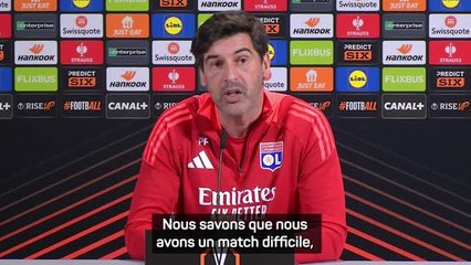 Lyon - Fonseca : "Nous ne pouvons pas nous relâcher"