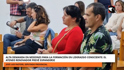 Alta demanda en Misiones para la formación en liderazgo consciente: el Ateneo Renovador prevé expandirse