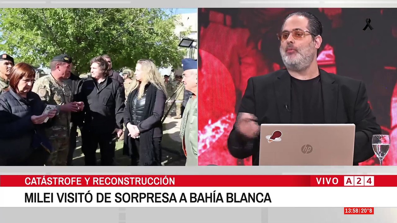 🔴 JAVIER MILEI VIAJÓ A BAHÍA BLANCA JUNTO A KARINA Y GUILLERMO FRANCOS
