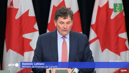 Canadá aplicará nuevos aranceles a algunos productos en represalia a EEUU