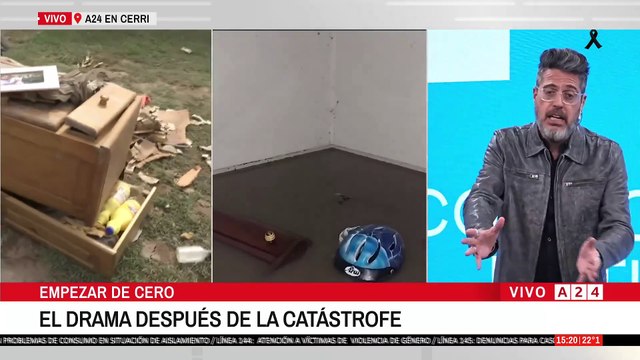 🔴 INUNDACIONES EN BAHÍA BLANCA: TUVIMOS QUE SUBIR AL TECHO - Damnificado