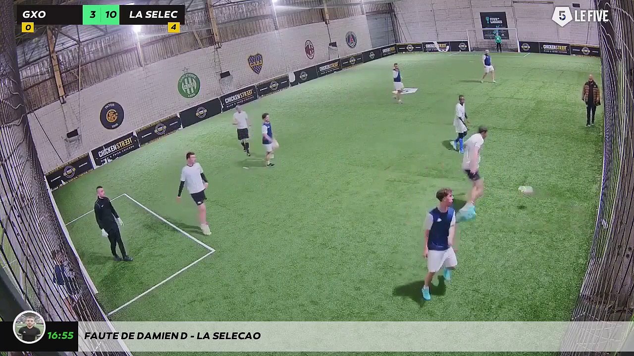Faute de Damien D - La Selecao