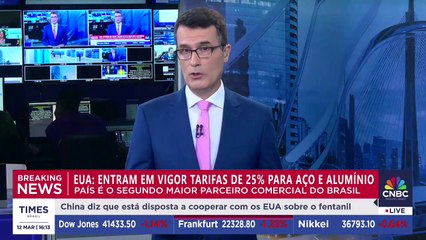 BREAKING NEWS: Brasil pode acionar OMC contra tarifas dos EUA; Julia Lindner comenta