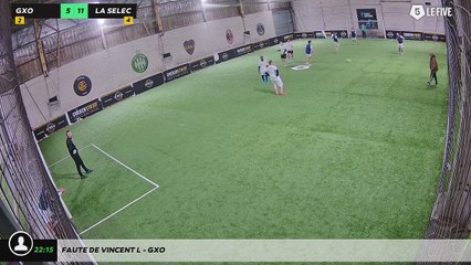 Faute de Vincent L - Gxo