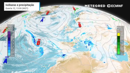 Tempestade Konrad manterá o tempo instável em Portugal nas próximas horas e dias
