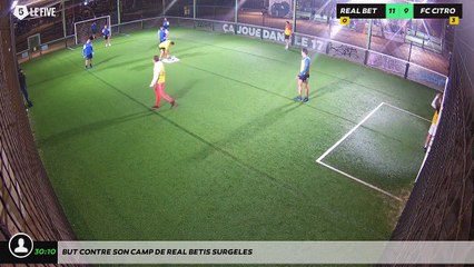 But contre son camp de Real Betis Surgeles