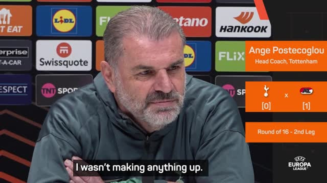 'I was stating a fact' - Postecoglou stands by second season trophy claim