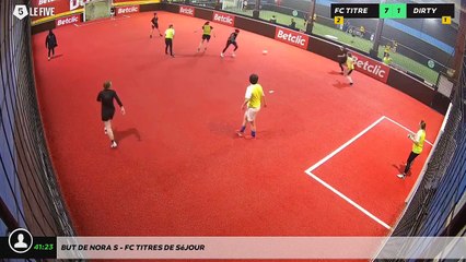 But de Nora S - FC Titres de séjour