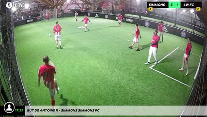 But de Antoine R - Simmons Simmons Fc