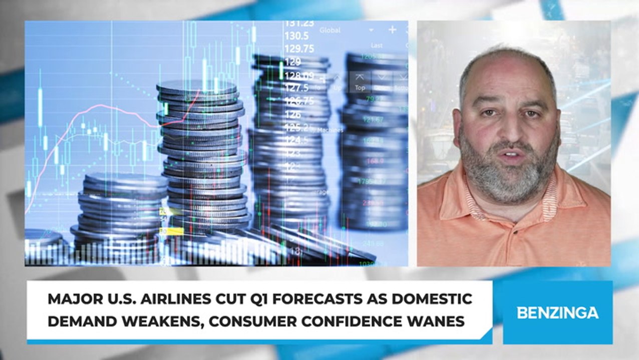 Major U.S. Airlines Cut Q1 Forecasts as Domestic Demand Weakens, Consumer Confidence Wanes