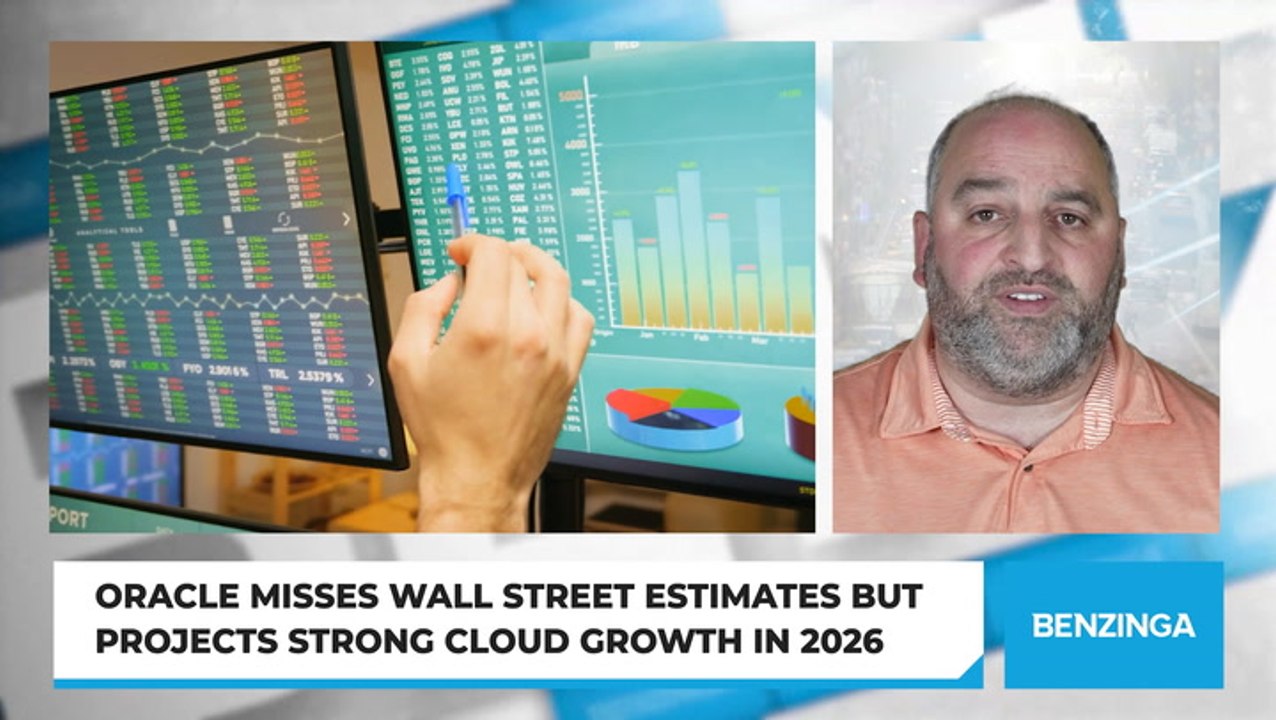Oracle Misses Wall Street Estimates But Projects Strong Cloud Growth in 2026