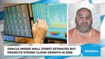 Oracle Misses Wall Street Estimates But Projects Strong Cloud Growth in 2026