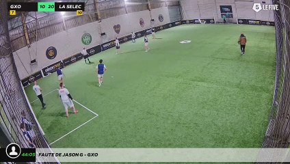 Faute de Jason G - Gxo