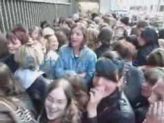 Foule exterieur de bruxelles