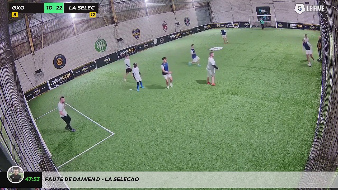 Faute de Damien D - La Selecao