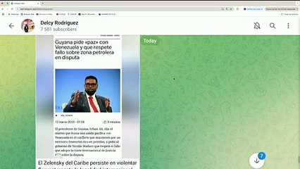 Vpdta. Delcy Rodríguez: Venezuela nunca renunciará a sus derechos históricos sobre El Esequibo