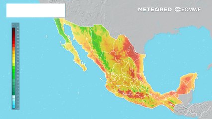 Intenso calor cercano a 50 °C en México este fin de semana, llegando nuevo frente frío
