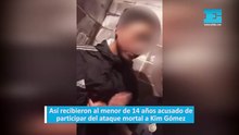 Así recibieron al menor de 14 años acusado de participar del ataque mortal a Kim Gómez