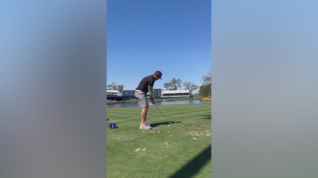 Collin Morikawa’s caddy stuns TPC Sawgrass with incredible hole-in-one on 17th