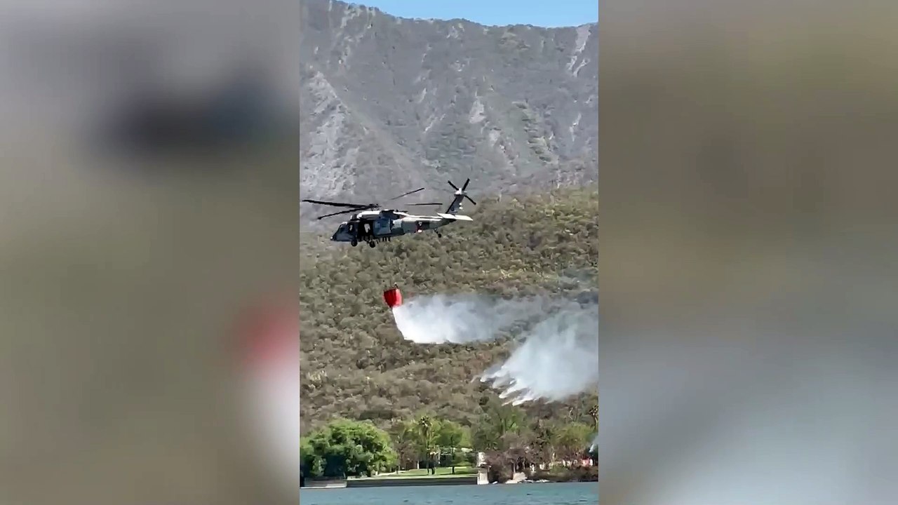 Capacitan a brigadistas de Santiago en combate de incendios forestales